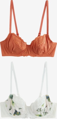 Next Бюстгальтер в Зеленый: спереди