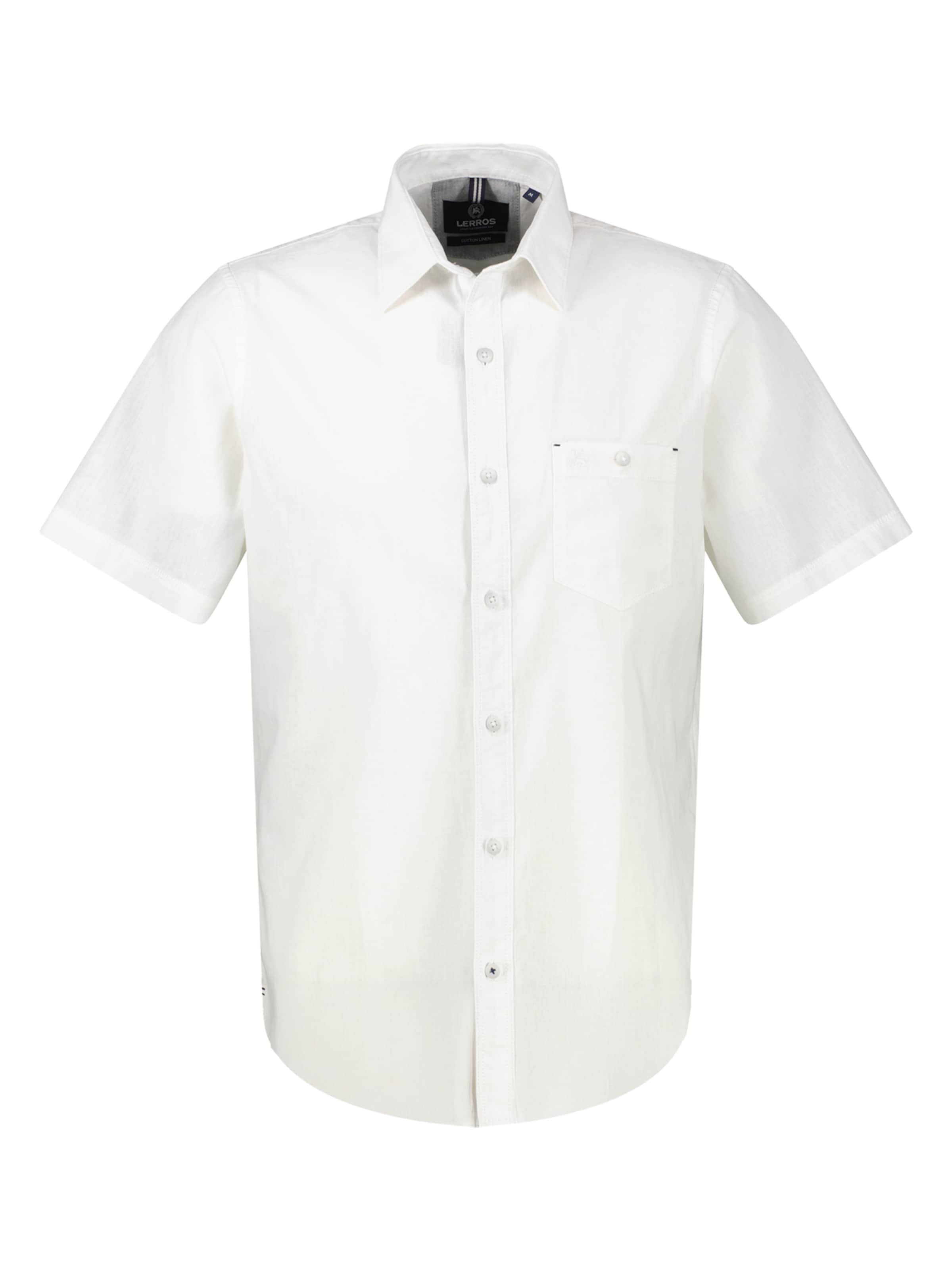 LERROS Overhemd in Wit: voorkant