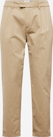 regular Pantaloni chino di TOPMAN in beige: frontale