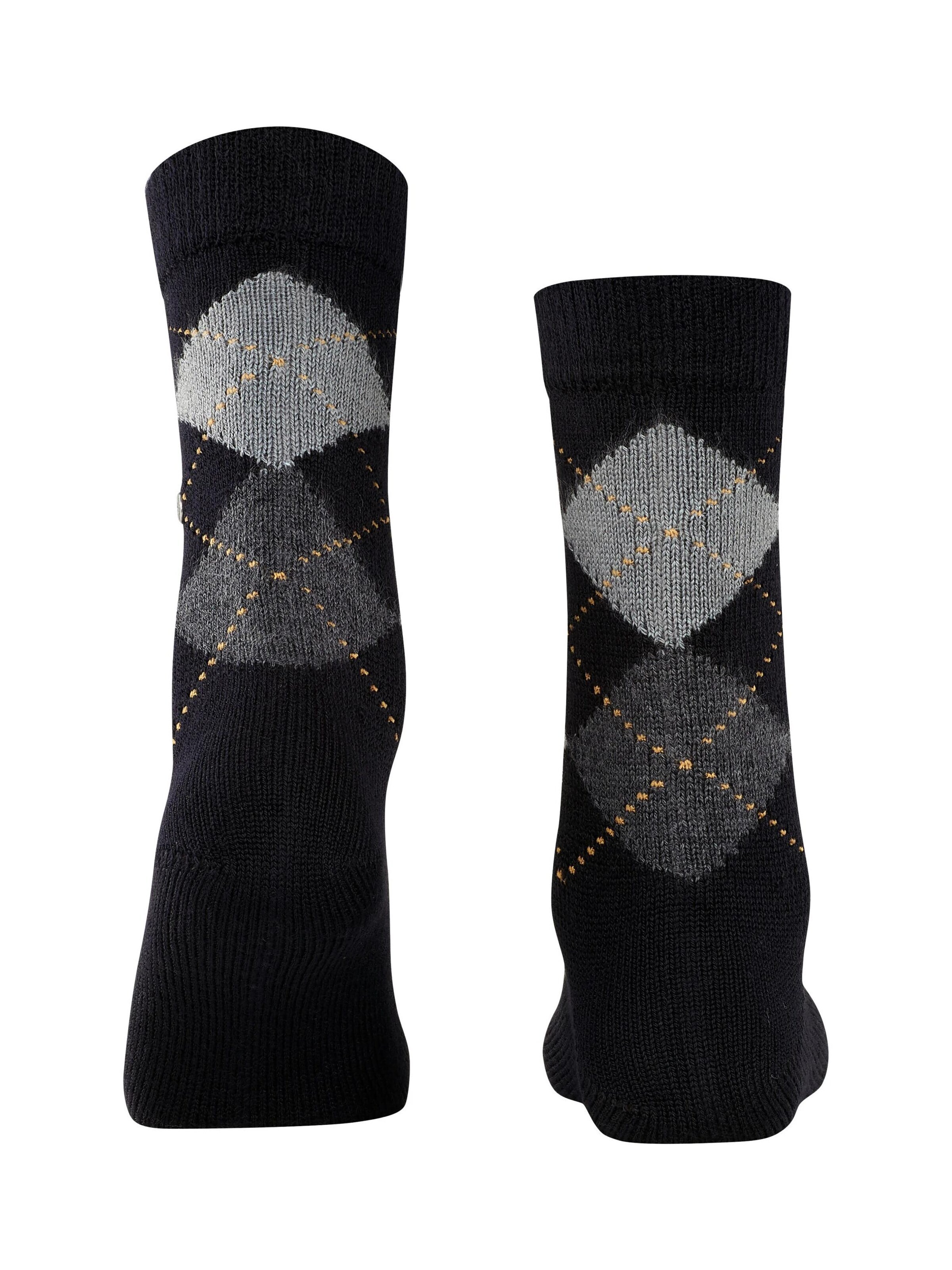 BURLINGTON Socken 'Whitby'‌‌ in Schwarz