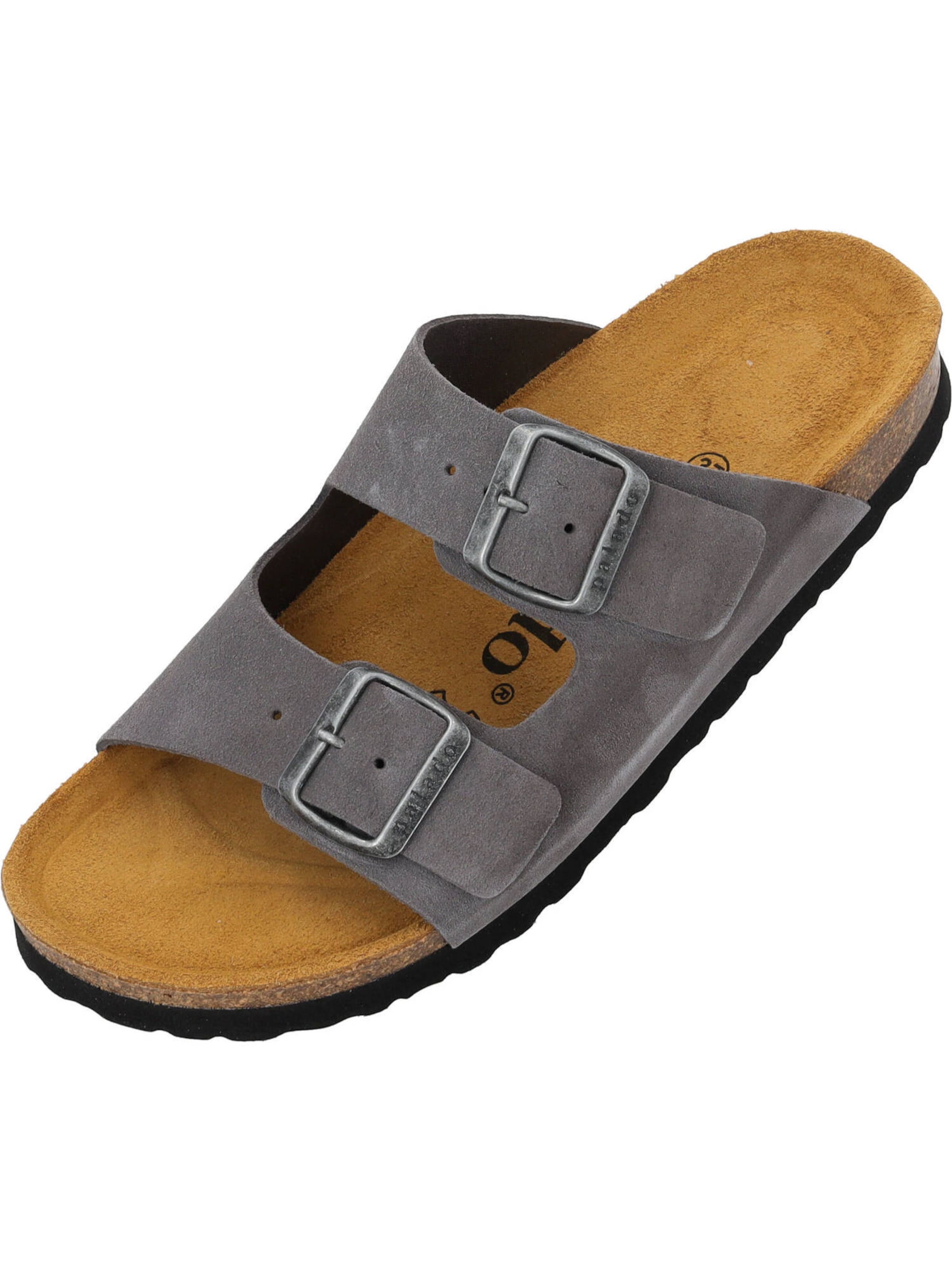 Zoccoletto 'Korfu' di Palado in grigio: frontale