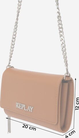 REPLAY Clutch in Brown