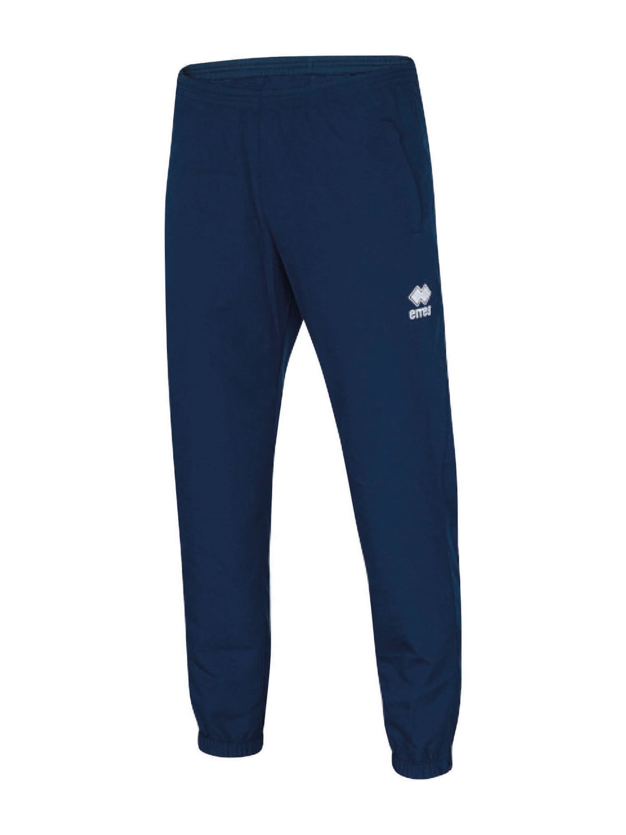 Errea Tapered Sporthose in Blau: Vorderseite