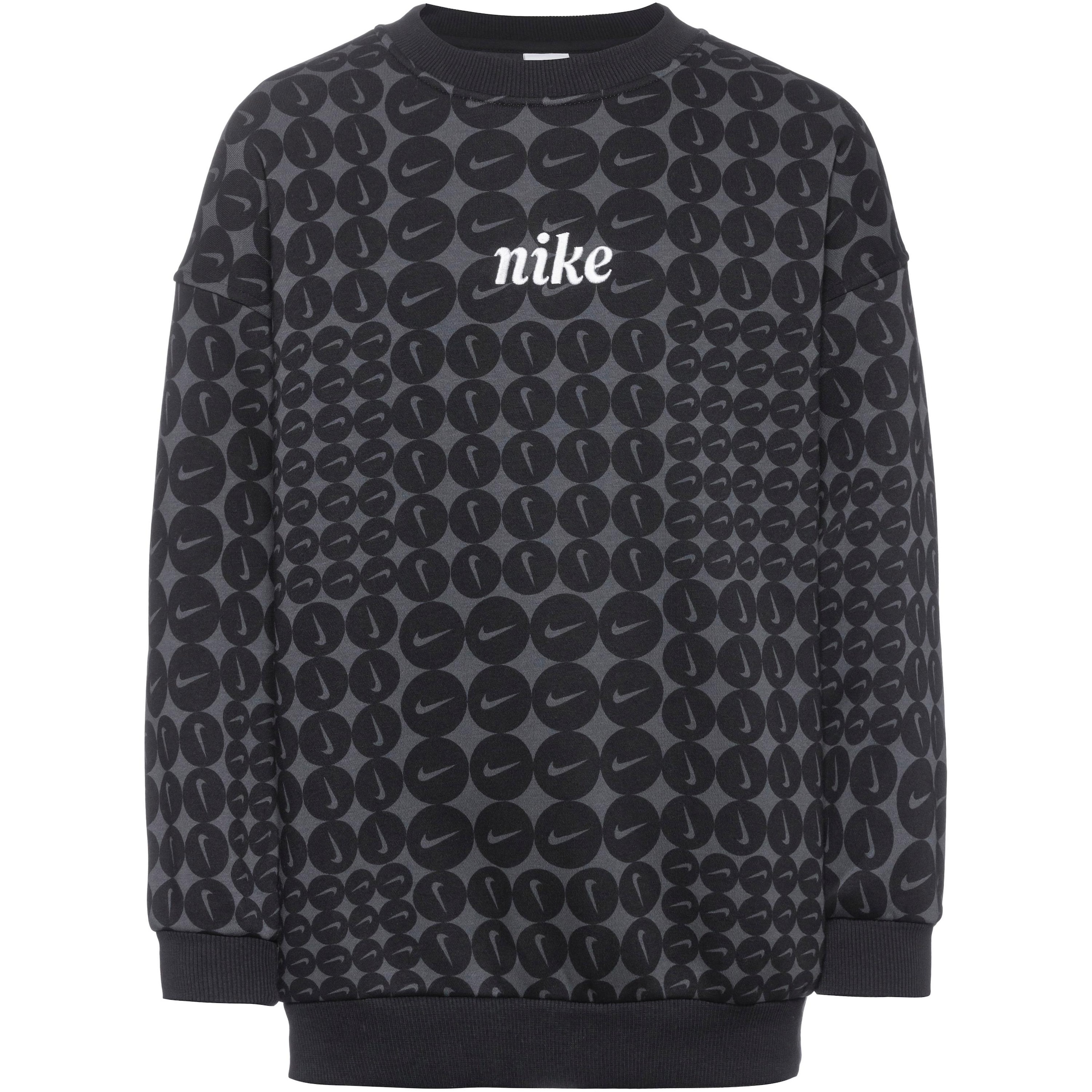 Nike Sportswear Sweatshirt 'CLUB' in Schwarz: Vorderseite