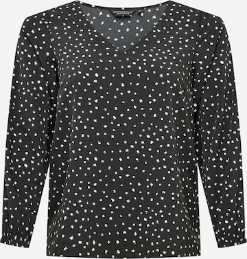 Dorothy Perkins Curve Bluse in Schwarz: predná strana