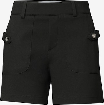 Street One Studio Loosefit Hose in Schwarz: Vorderseite