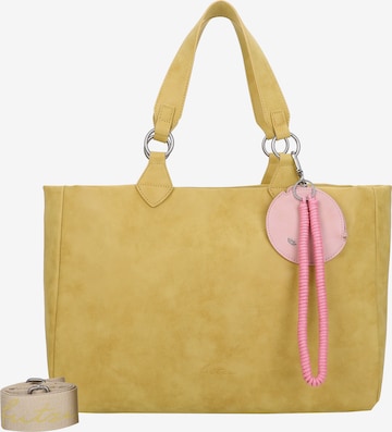 Fritzi aus Preußen Shopper 'Izzy Vintage' in Gelb: Vorderseite
