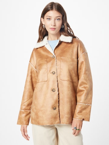 TOM TAILOR Between-Season Jacket in Beige: front