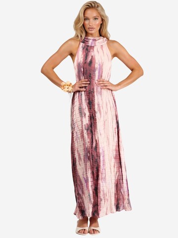 Qu Style - Vestido 'Maxi' em rosa