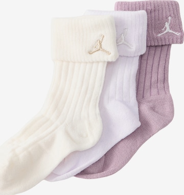 Șosete de la Jordan pe bej: față