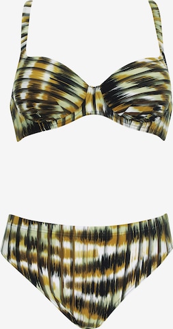 Invisible Bikini SUNFLAIR en noir : devant