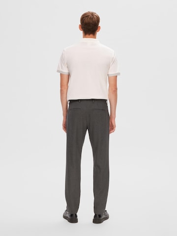 Slimfit Pantaloni 'Robert' di SELECTED HOMME in grigio