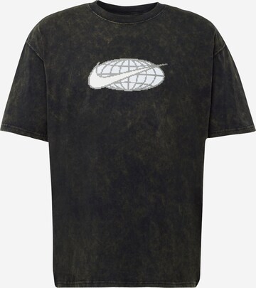 T-Shirt Nike Sportswear en noir : devant