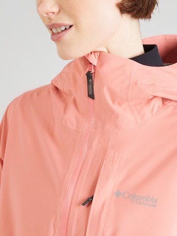 COLUMBIA Kurtka outdoor 'Ampli-Dry™ II' w kolorze czerwony