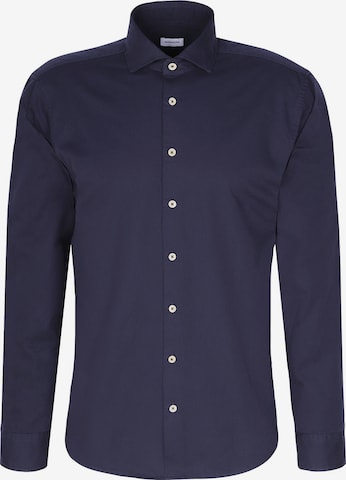 SEIDENSTICKER Regular fit Button Up Shirt in Blue: front