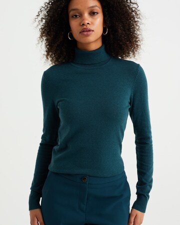 WE Fashion Pullover 'Coltrui' i grøn: forside