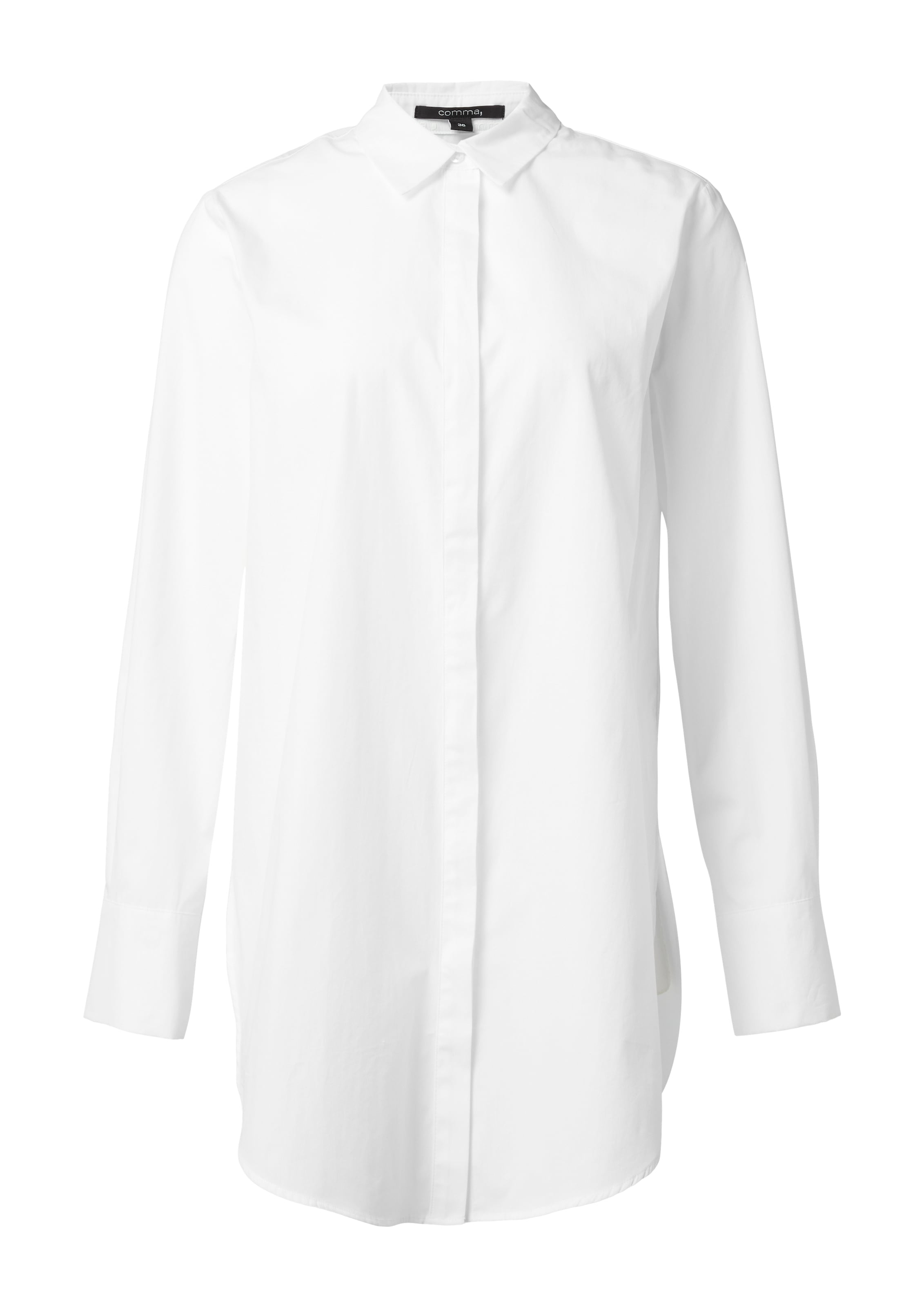 COMMA Chemisier en XS en blanc, Vue avec produit