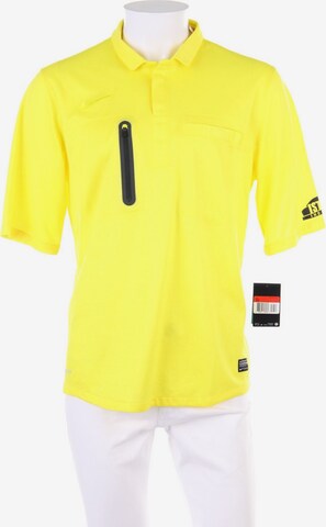 NIKE Poloshirt L in Gelb: predná strana