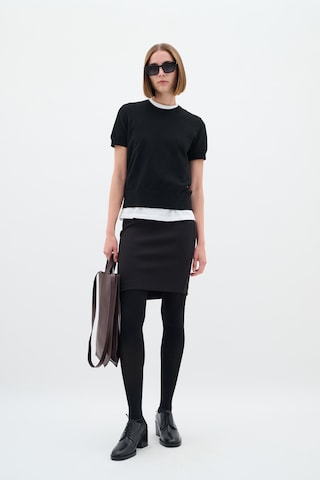 InWear - Falda 'Karony' en negro
