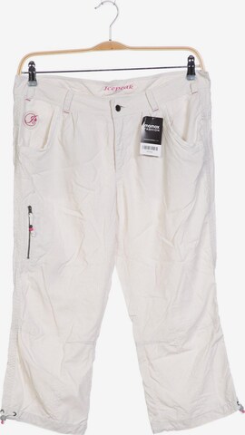 ICEPEAK Pants in XL in White: front