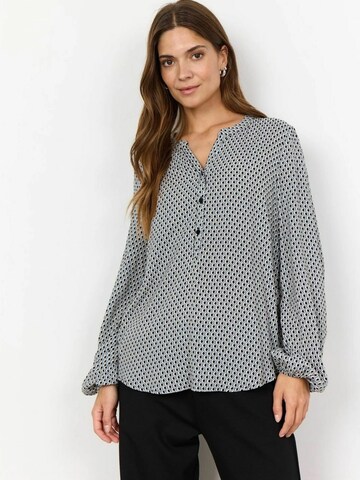 Soyaconcept Bluse 'Namra' i blå: forside