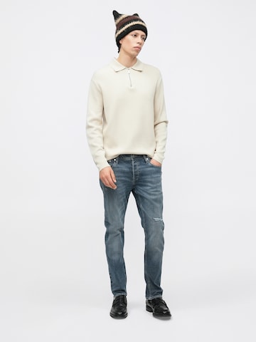 JACK & JONES - Slimfit Vaquero 'JJIGLENN JJORIGINAL' en azul