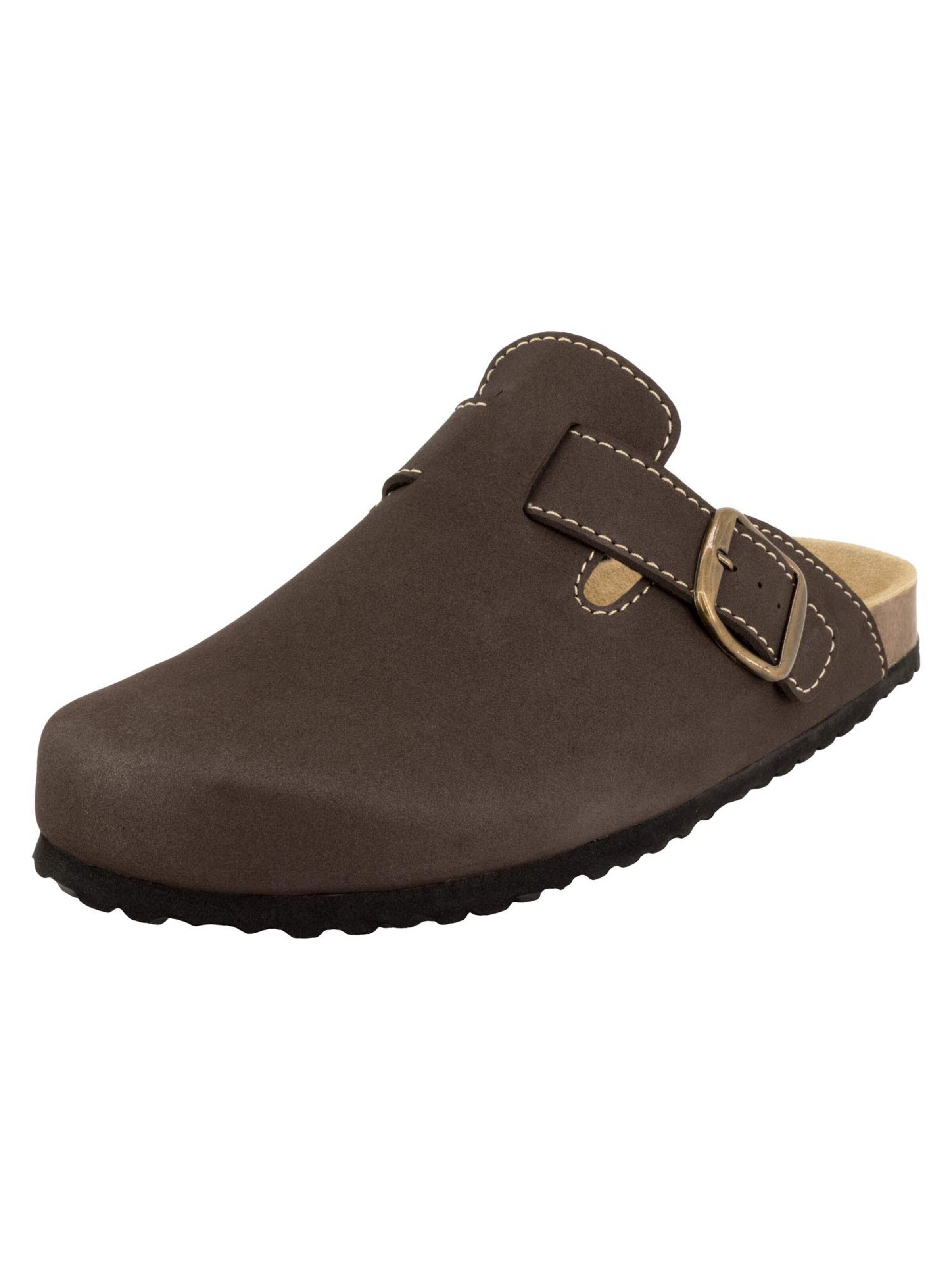 SUPERSOFT by Indigo Clogs 'Classic' in Braun