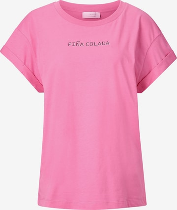 T-shirt Rich & Royal en rose : devant