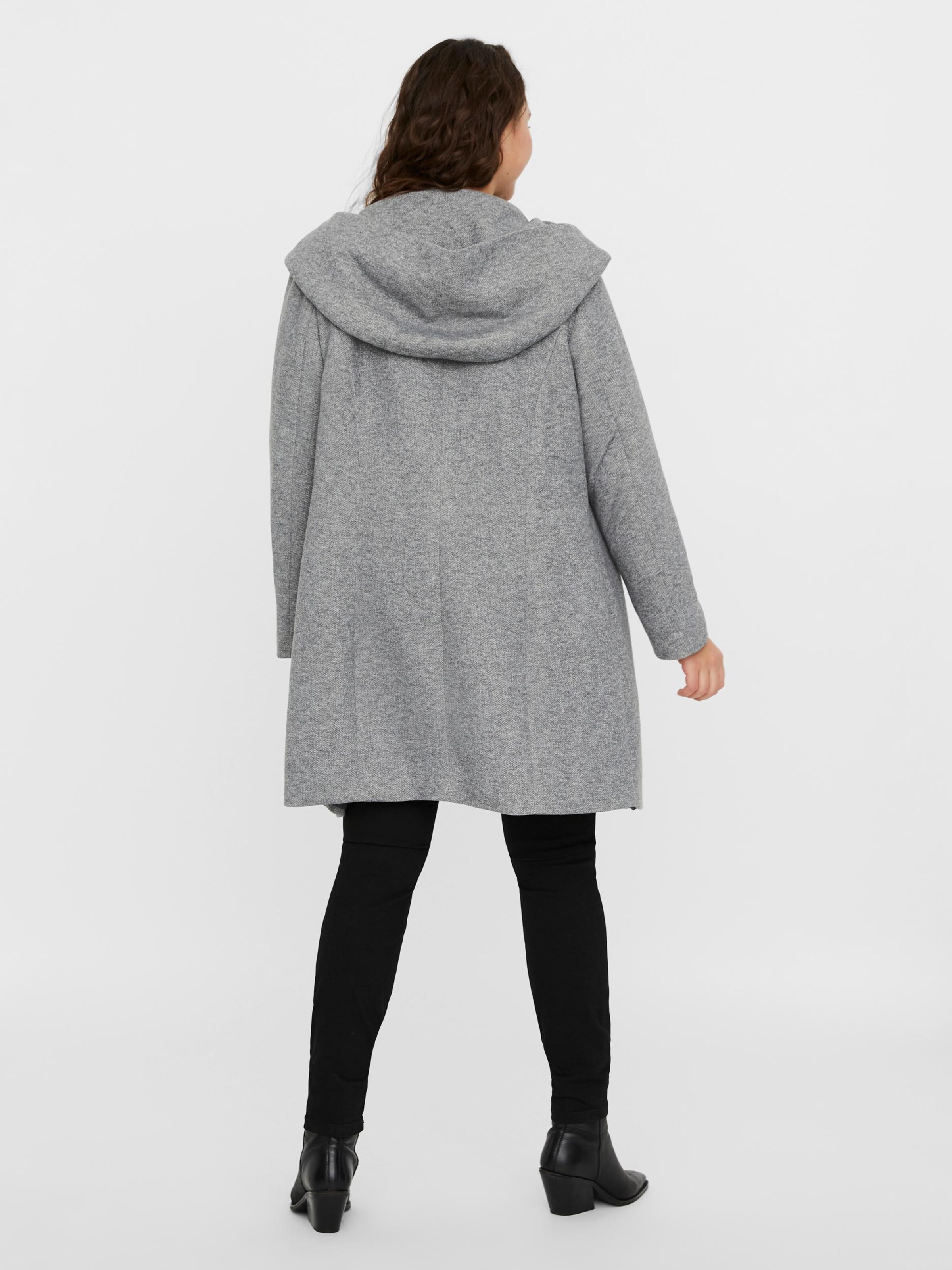 vero moda grey coat