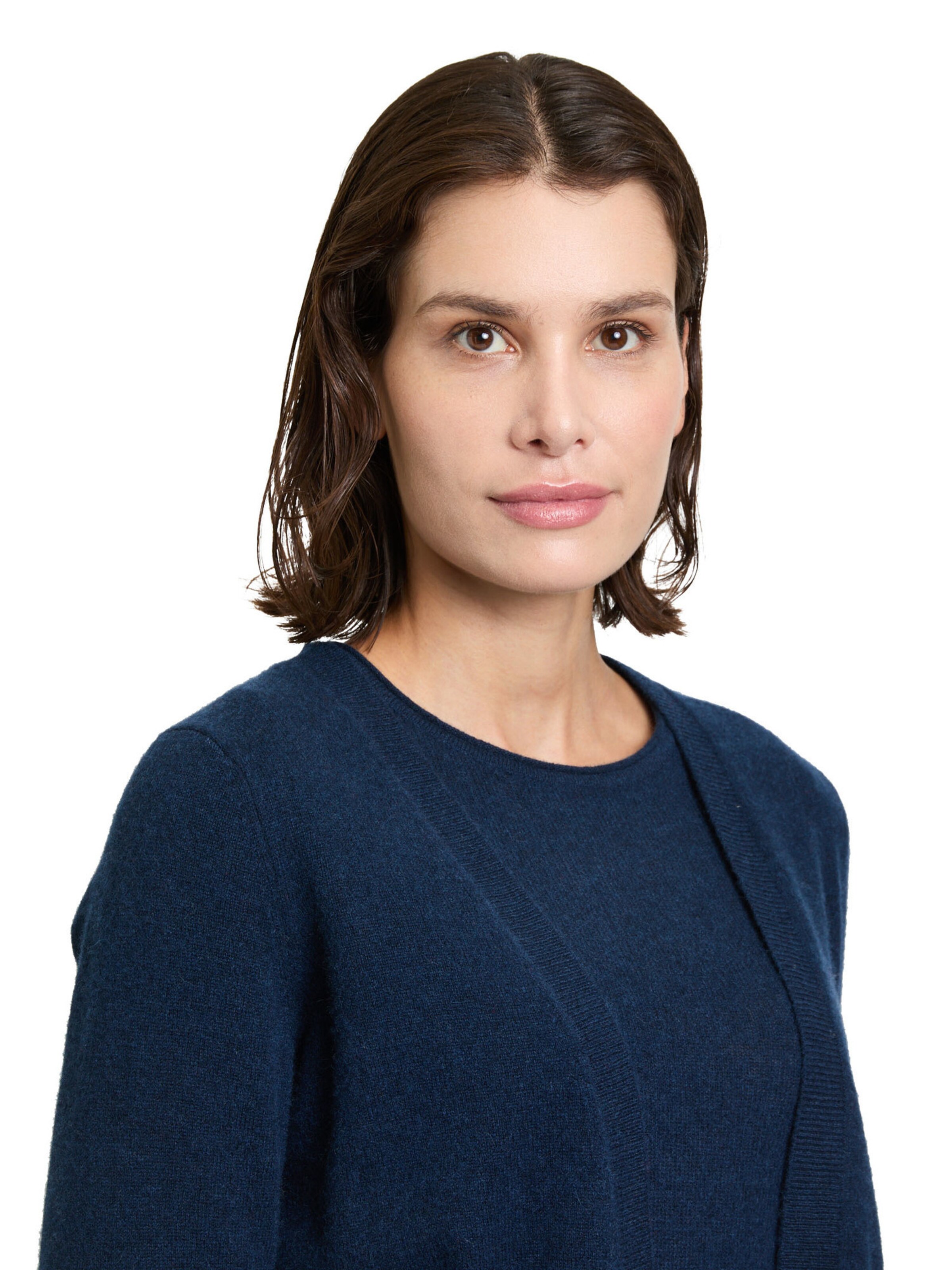 Betty Barclay Gebreid vest in Blauw