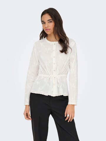 JDY Blouse in White: front