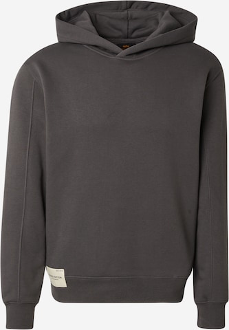 ALPHA INDUSTRIES Sweatshirt 'Studio Edition' in Grey: front