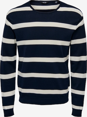 Only & Sons Sweater in Black: front