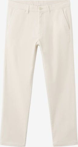 MANGO MAN Slimfit Hose 'Berdam' in Beige: Vorderseite
