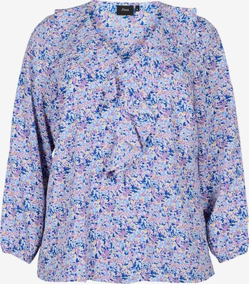 Zizzi Blouse 'Vanni' in Lila: voorkant