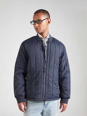 Veste mi-saison Lindbergh en bleu : devant