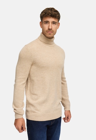 INDICODE JEANS Trui 'INMargous' in Beige