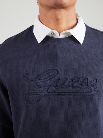 GUESS - Sweatshirt em azul