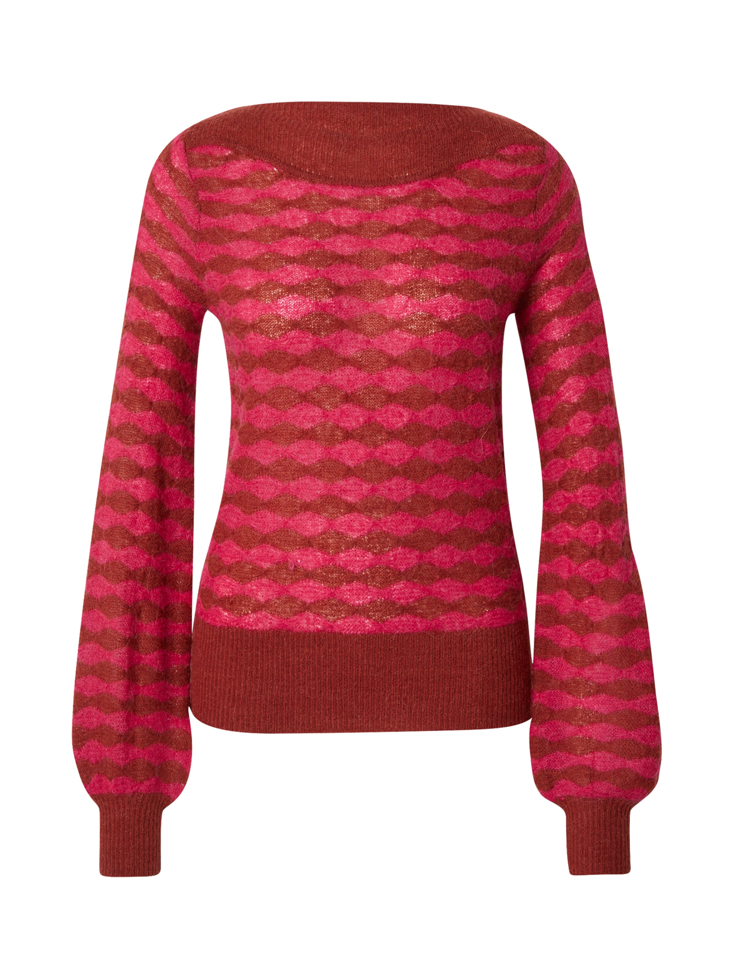 King Louie Trui 'Erin' in Rood: voorkant