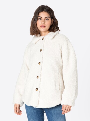 Gina Tricot Between-Season Jacket 'Celeste' in White: front