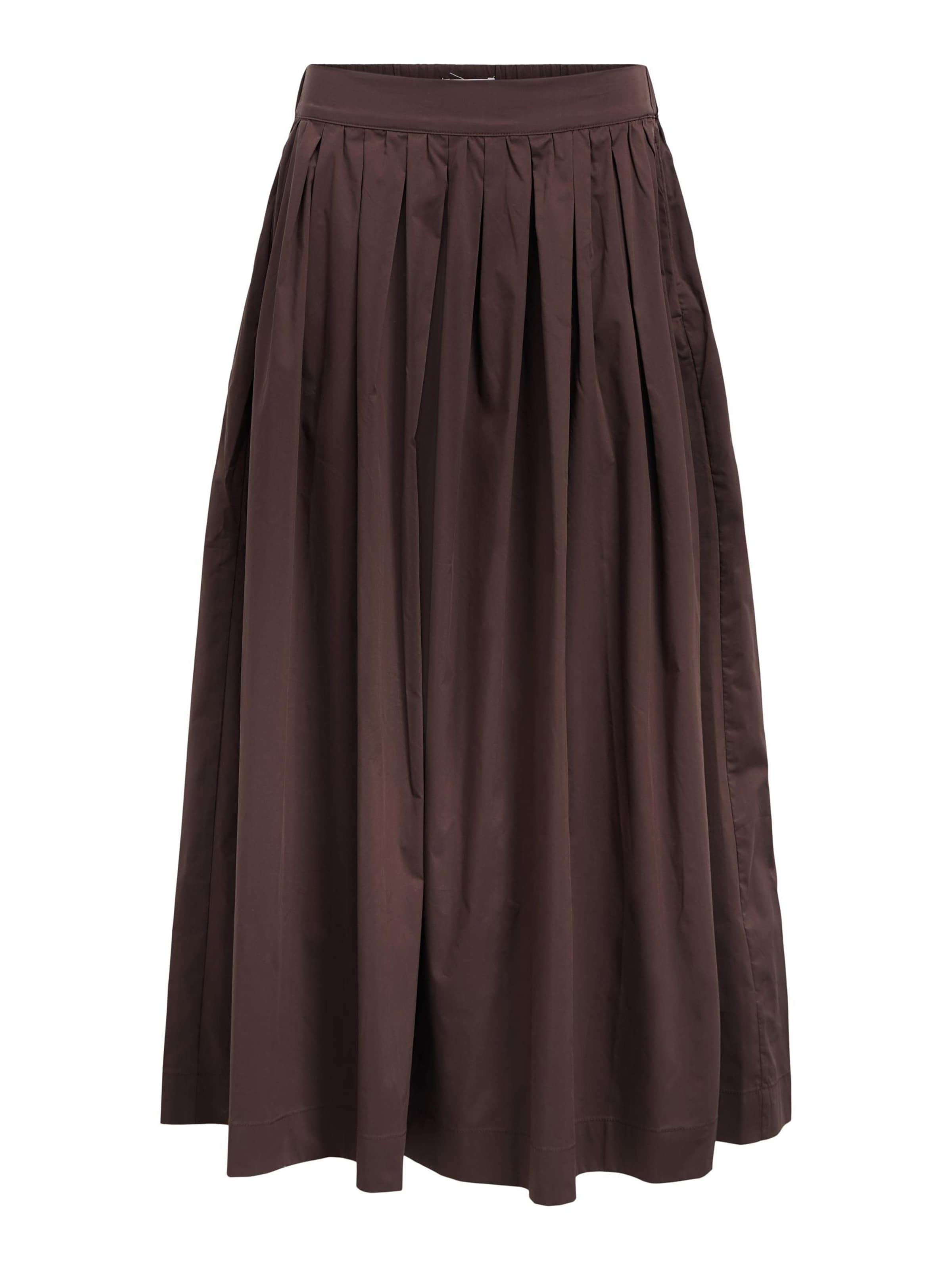 OBJECT Sukňa 'OBJPaige' - Hnedá: predná strana