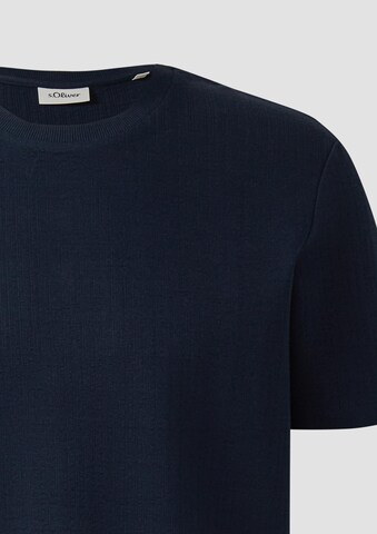 s.Oliver T-Shirt in Blau