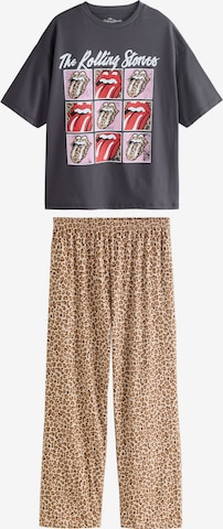 Next Pyjama värissä ruskea: etupuoli