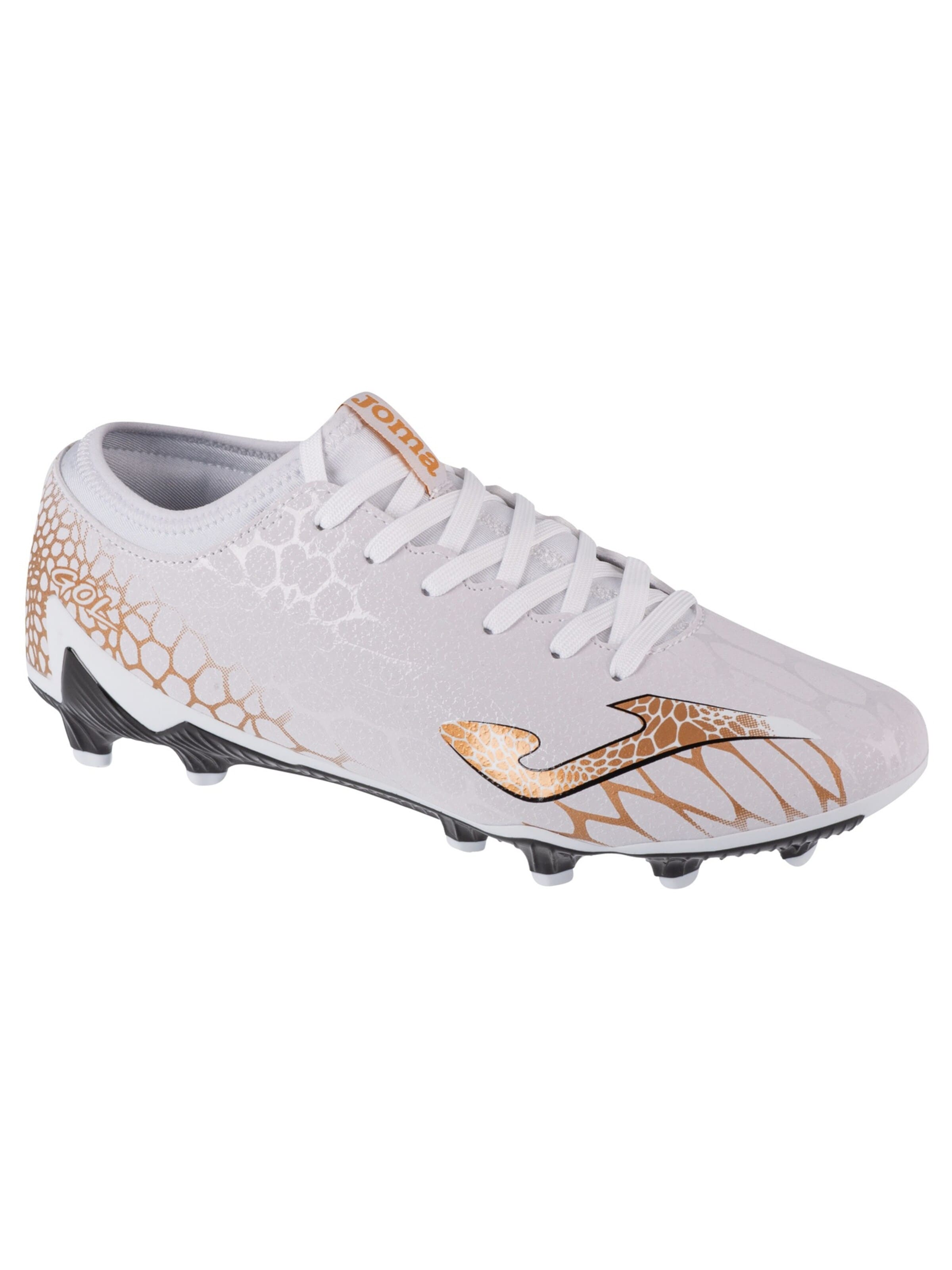 JOMA Soccer shoe 'Joma Gol 25 GOLS FG' in White: front