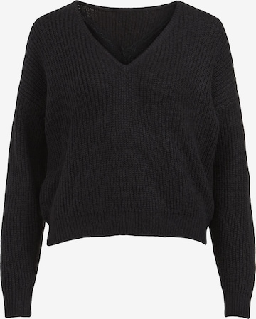 Vila Petite Sweater 'GLACY' in Black: front