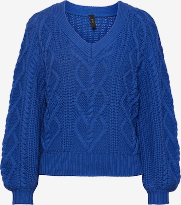 Y.A.S Sweter w kolorze niebieski: przód