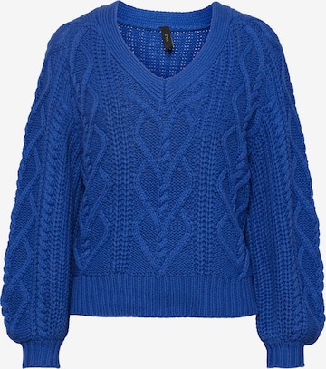 Y.A.S - Pullover em azul: frente