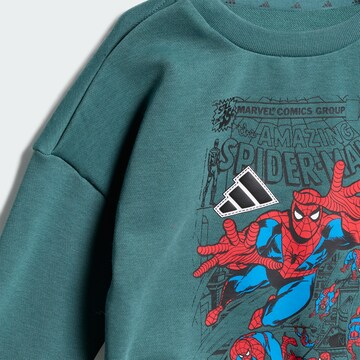 ADIDAS SPORTSWEAR Joggingpak 'Marvel Spider-Man' in Groen