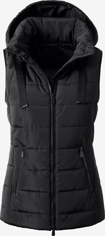 heine Bodywarmer in Zwart: voorkant