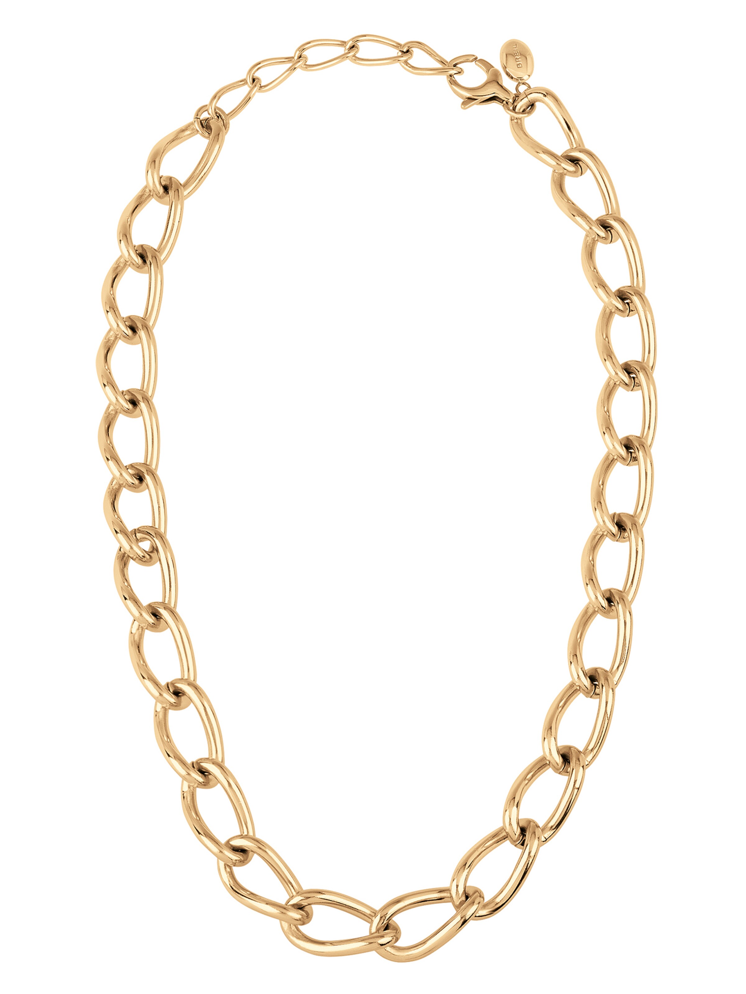 Chaîne Breil en or : devant